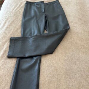 Valerie Stevens Black Leather Pants - Size 4